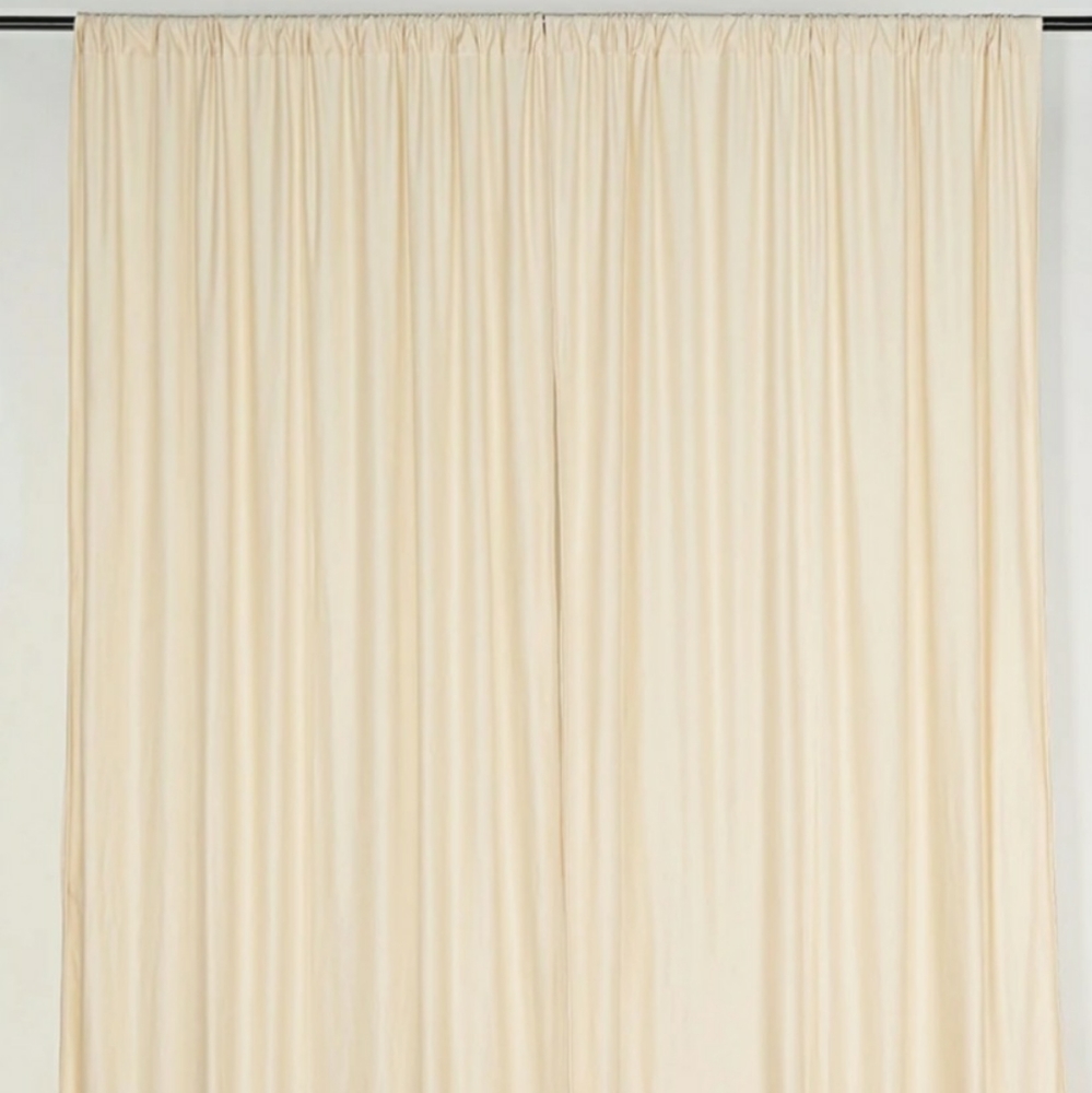 Backdrop Curtains/ 2 pk. curtains 10X10